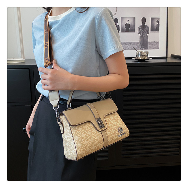 Grenzüberschreitende Damentaschen 2023 neue vielseitige kleine quadratische Taschen leichte Luxus-Textur-Handtaschen Pendler-Umhängetaschen Großhandel für Damen_voghion.com