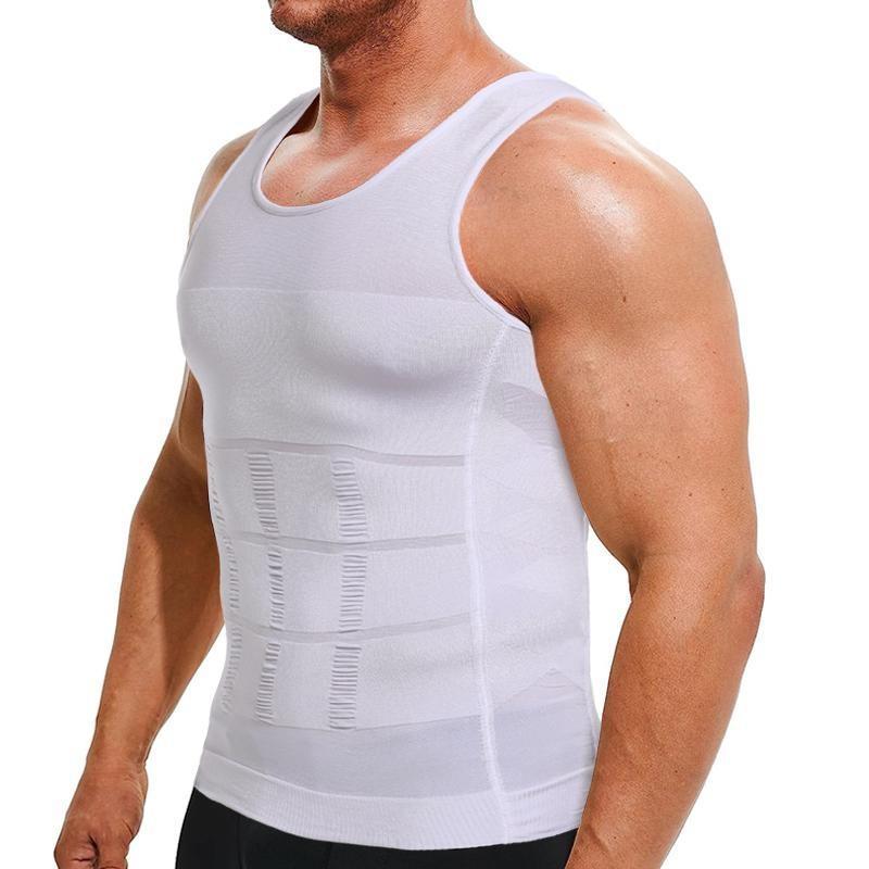 C3832 代发速卖通亚马逊跨境新款运动马甲3 件套男士圆领压缩|ms