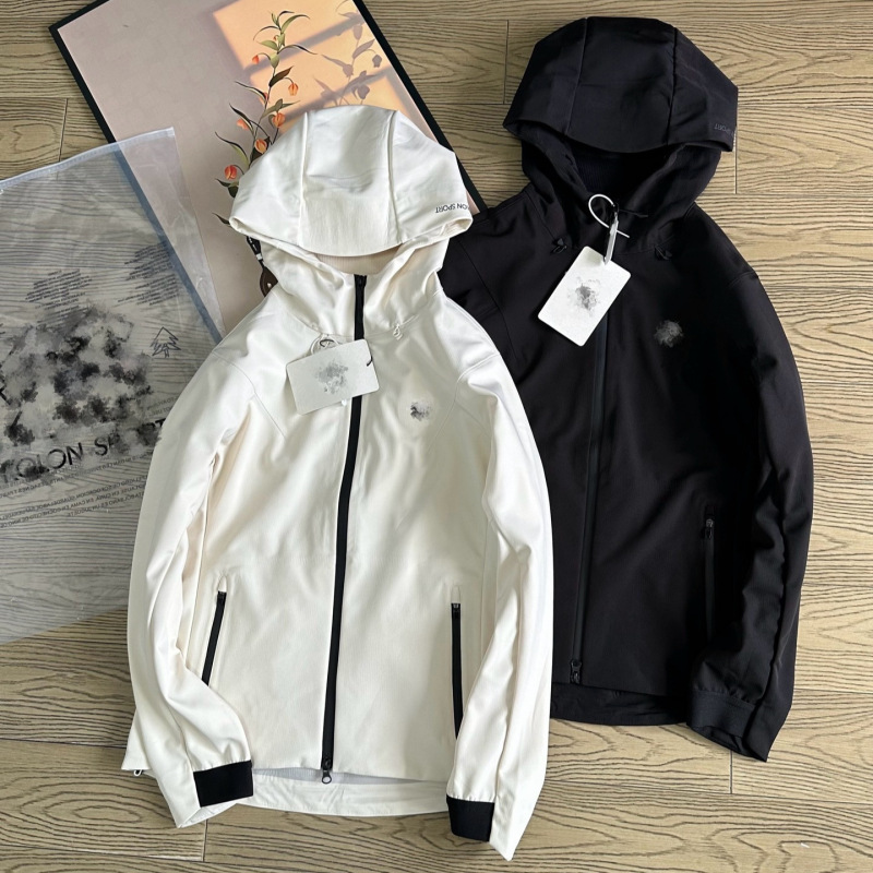 Two Trees Wind Ridge Soft Shell Jacket Anti-Static Water-Repellent Women's Windproof Coat Old Money Style Jacket
