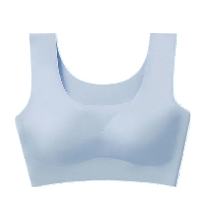 Ropa interior sin marcas para mujeres, pecho grande, pecho pequeño, bra, chaleco de belleza, copa fija integral, bra deportivo, pecho ligero