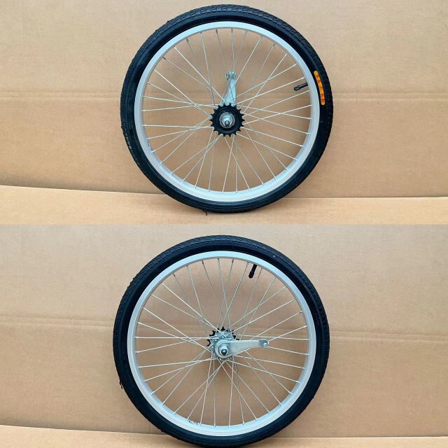 Bicycle reverse brake wheel set hand tricycle front wheel 20 inch 22 inch 24 inch 26 inch wheel set