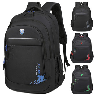 Cross-border Foreign Trade Backpack Trendy Student Schoolbag Travel Backpack Korean Men's and Women's Business Leisure Computer Bag