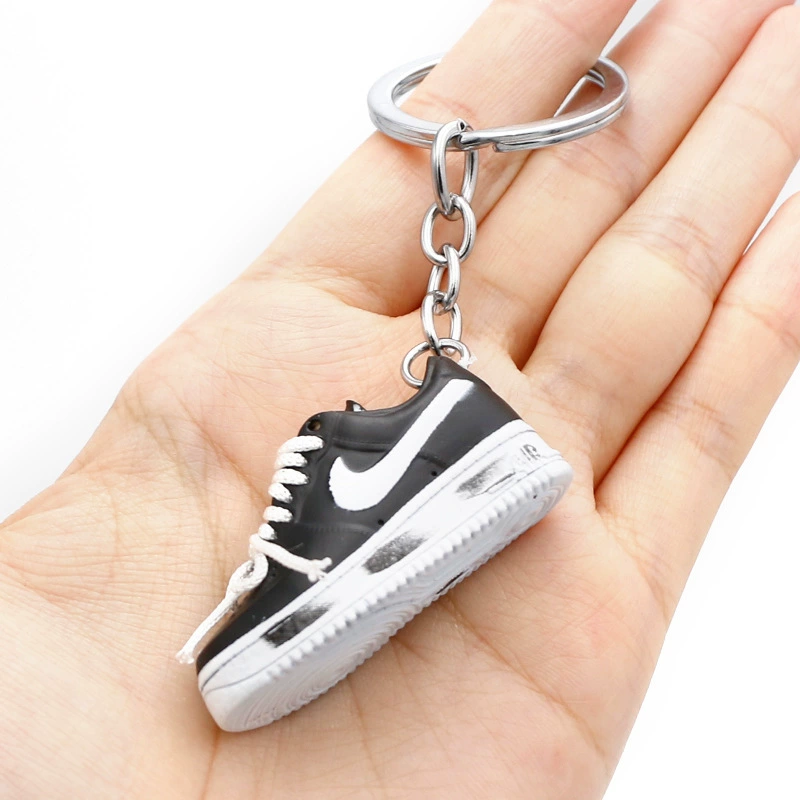 Nike Air Force 1, маленькие кроссовки, брелок, трёхмерная обувь, кулон, аксессуар для сумки, 3D