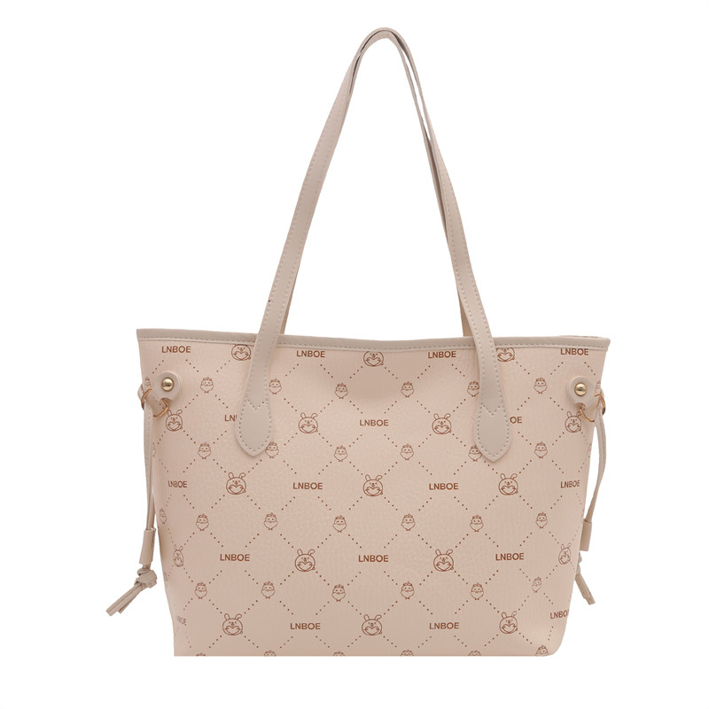 Bolso de mano transfronterizo coreano bolso de mujer otoño 2025 nuevo bolso de hombro de lujo ligero de textura alta bolso de brazo