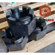 闽都牌8.8级细牙开槽母12.9级六角开槽母/槽型螺母/带槽六角螺帽