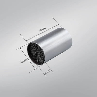 Catalyst Mid-Section Back-Pressure Core – Motorcycle exhaust pipe - 4270200-mesh-catalyst