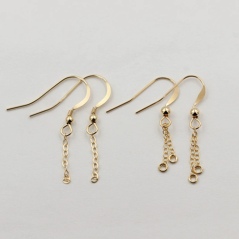 Серьги, аксессуары, бусины, США, золото 14 карат, для DIY