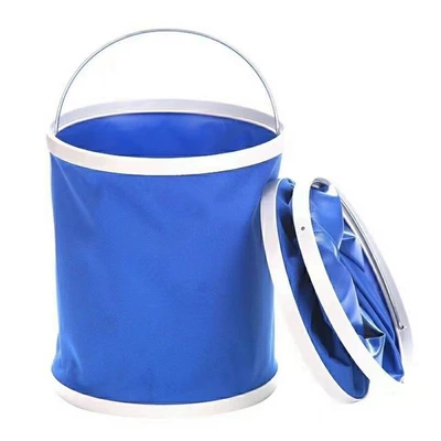 Car outdoor folding bucket: Car cleaning tools