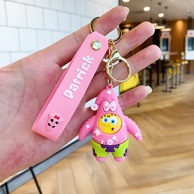 新しい二世代のスポンジの赤ちゃんのキーホルダーが可愛いです。