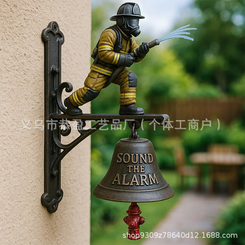 独立站跨境新品Salute to Firefighters Doorbell致敬消防员门铃|undefined