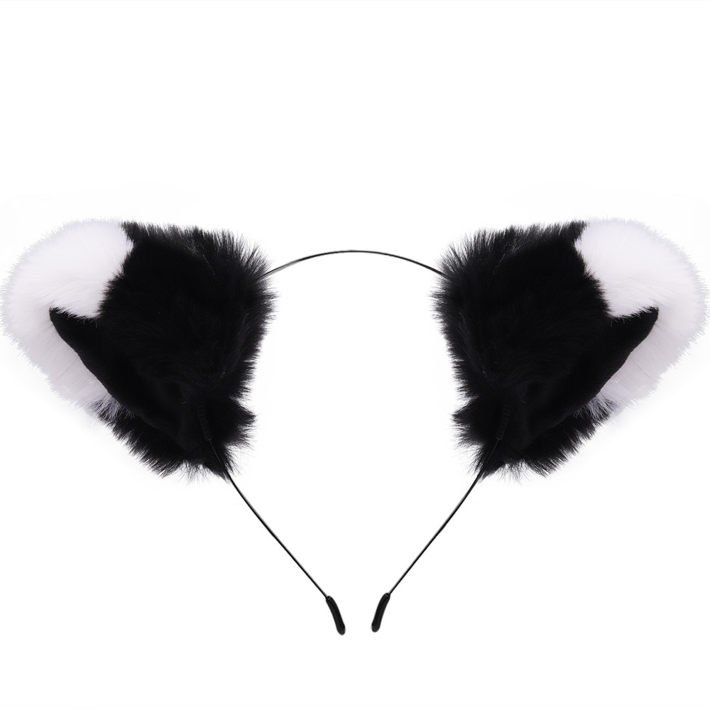 Diadema de orejas de gato con campana, cosplay y accesorios festivos