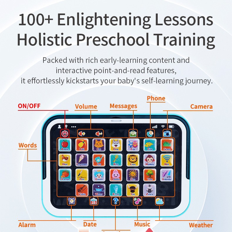 (Cross-border trading), toy, children's teaching reading machine, tablet laptop, set, early education 2
