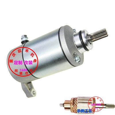 Applicable motorcycle suzuki suzuki 650 DL650 SV650 SFV650 starter motor (Starter and accessories)