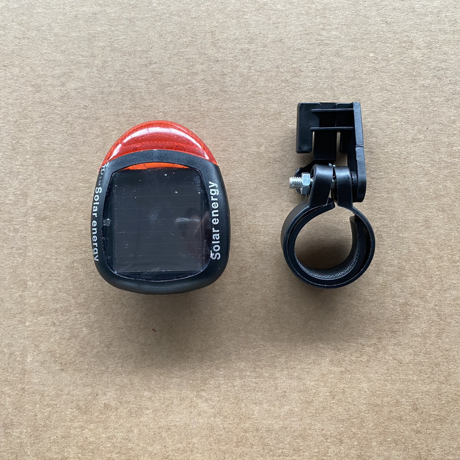 Luz trasera para bicicleta, luz trasera de advertencia solar para bicicleta de montaña, luz decorativa para ciclismo nocturno, equipo de ciclismo al aire libre