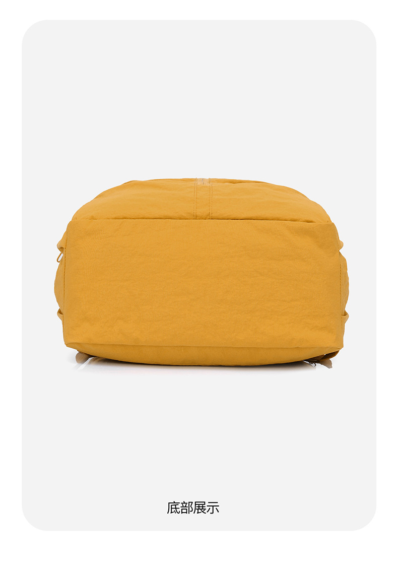Koreanischer minimalistischer Rucksack, neues Modell, Schulrucksack, lässiger Studentenrucksack, Wanderrucksack für Outdoor-Reisen, faltbar, vielseitig kombinierbar