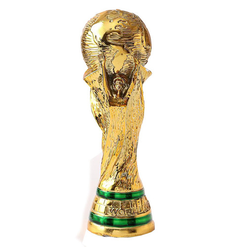World Cup Football Hercules Cup  Qatar Trophy Fans Memorial Bar Lottery Station Decorations Ornaments