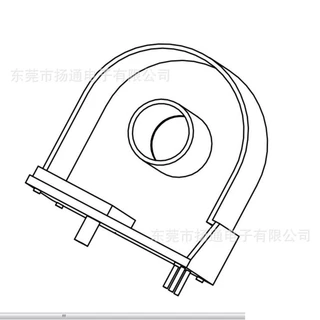 R25磁环底座 100电感底座 100基座 BASE