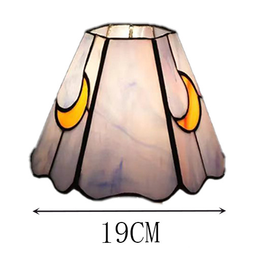 Huijing Tiffany Stained Glass Lampshade 8/12/ 16inch Handmade Lighting Fixtures