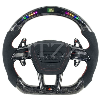 carbon fiber steering wheel — Steering wheel - style-8