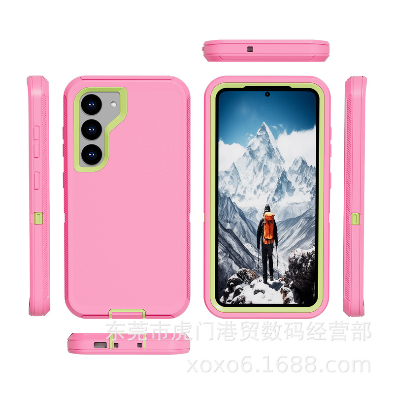 Samsung S23+ に適した落下防止および防塵の落下防止携帯電話ケース 1.5m 落下防止 Samsung S23 保護カバー フルパッケージ|undefined