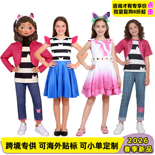 �羳���N�f�}��Gabby'sDollhouse�w�ȵ�������cosplay���b�B�w��A