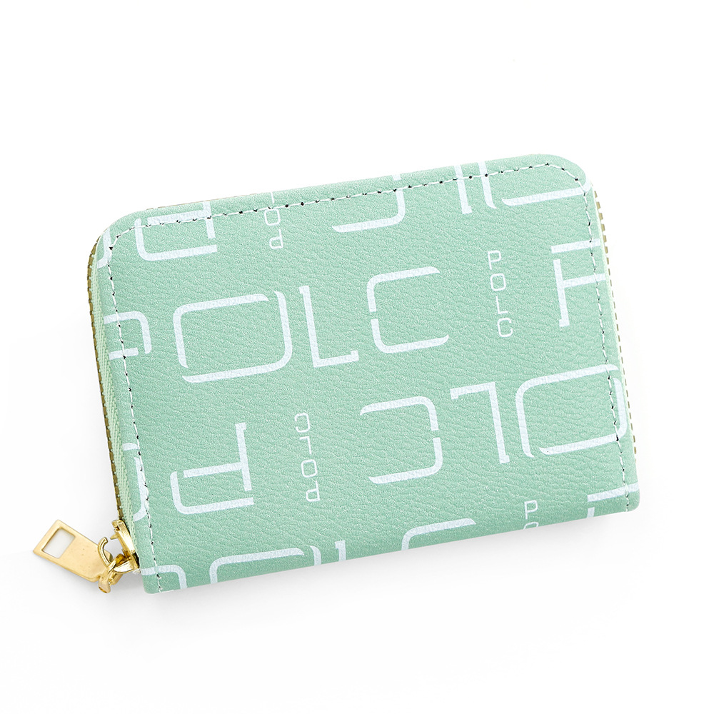 Bolsa de tarjetas de impresión de estilo europeo y americano, bolsa de tarjetas, bolsa de tarjetas, bolsa de cambio, bolsa de cremallera, monopolio transfronterizo