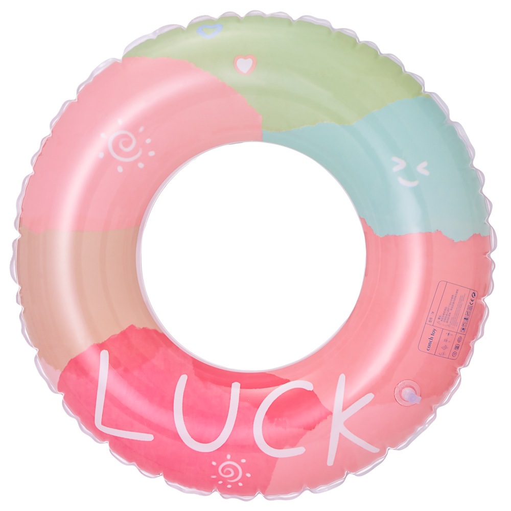 Xiaoxiao ins red inflada engrosada círculo de natación colorido círculo de brazo adulto para aumentar el círculo flotante para hombres y mujeres gordos
