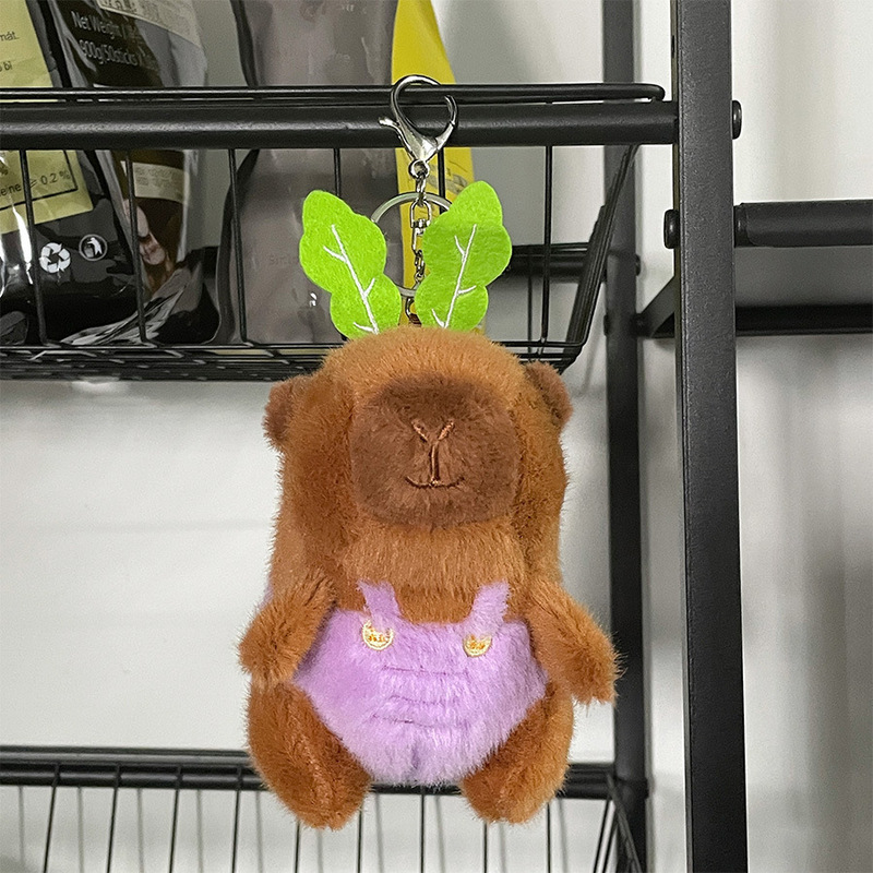 かわいい漫画カピバラシリーズぬいぐるみペンダントモルモット人形カピバラ子供のホリデーギフト卸売|undefined
