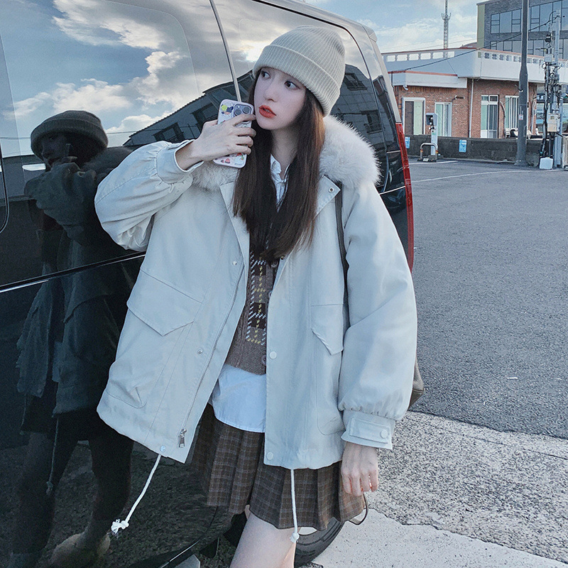 Women Loose Winter Coat Image 5