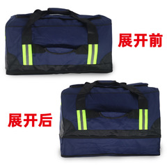 Wholesale Blue Front Carry Bag Retention Bag Flame Blue Packing Bag Foldable Sports Outdoor Handbag 