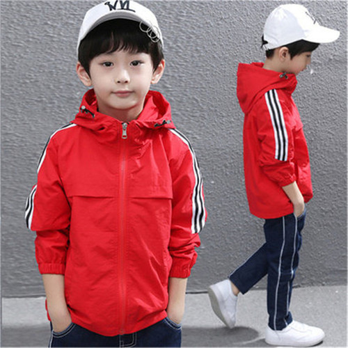 Children's Spring Outwear  New Fashion Casual Kids and Big Kids Thin Spring and Autumn Top Windbreaker