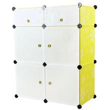 diy笼铁网DIY魔片简易组合衣柜自由组合宠物笼子货架置物架收纳柜