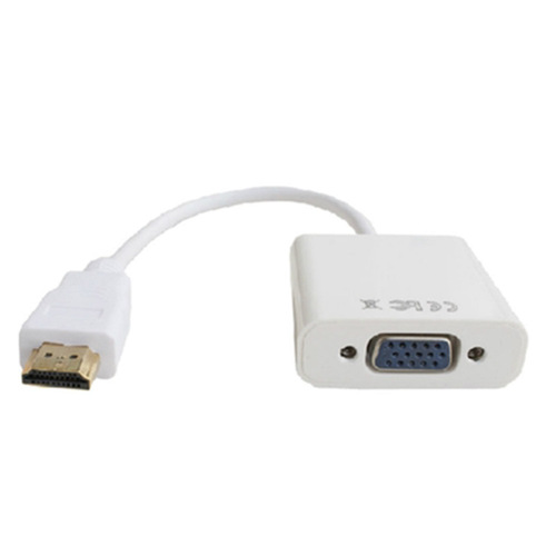 High-definition HDMI to VGA converter HDMI to VGA connecting cable adapter High-definition cable without audio