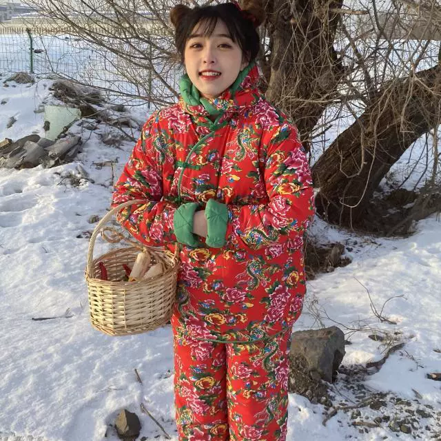 [Свободная версия] осенью и зимой новый костюм Тан