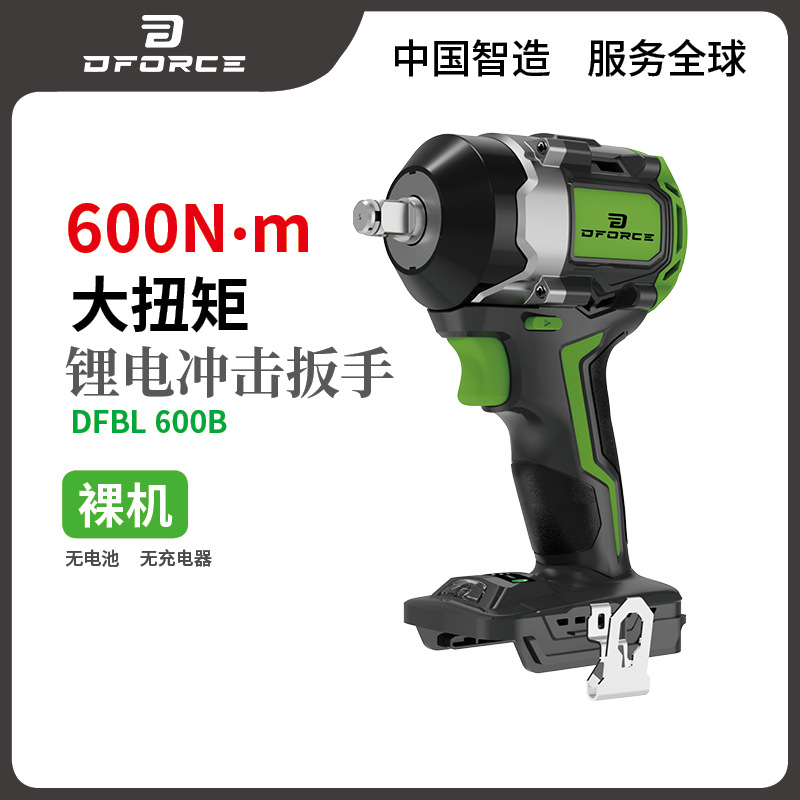 20V Llave eléctrica de impacto de litio sin escobillas industrial de reparación de automóviles de madera de artillero de gran torsión 350 - 1200N