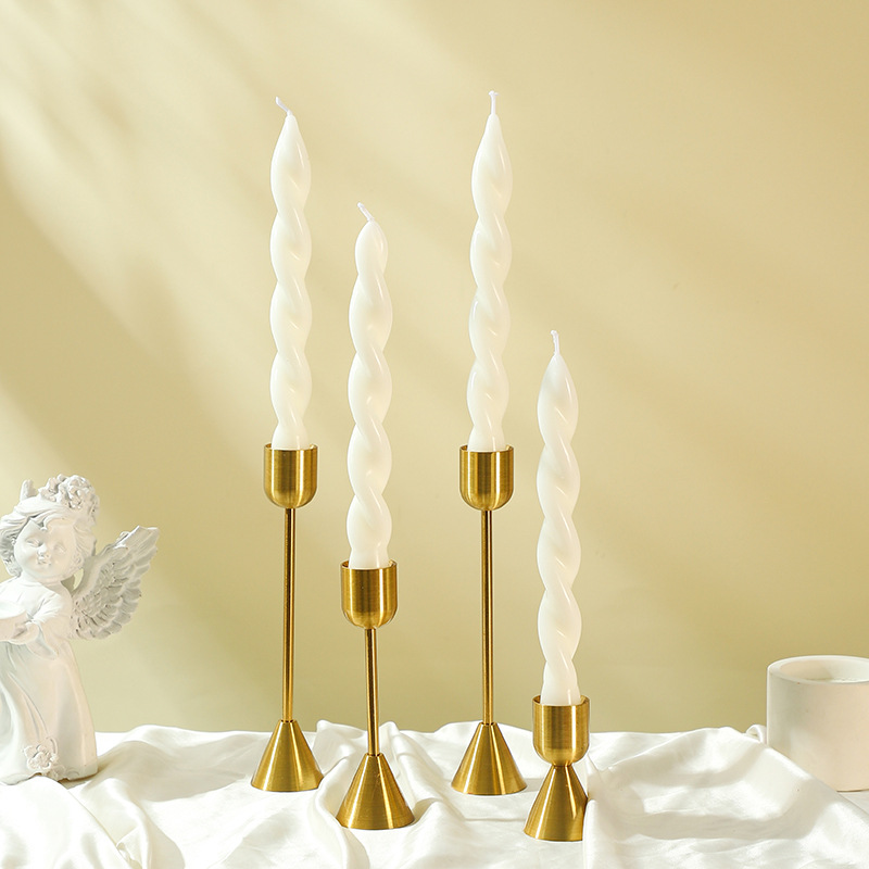 Vela aromática de cera de soja estilo francés vintage color burdeos, vela romántica para bodas, portavelas para uso doméstico, disponible para dropshipping.