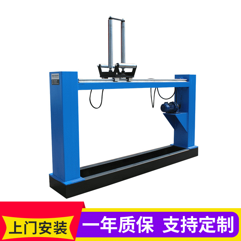 河北简易龙门无轴全自动收线机 小型电线电缆无轴收放线机