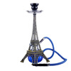 Cross -border source Paris Eiffel Tower Double Tube Middle Water Tobacco Bottle Arabia Hookah