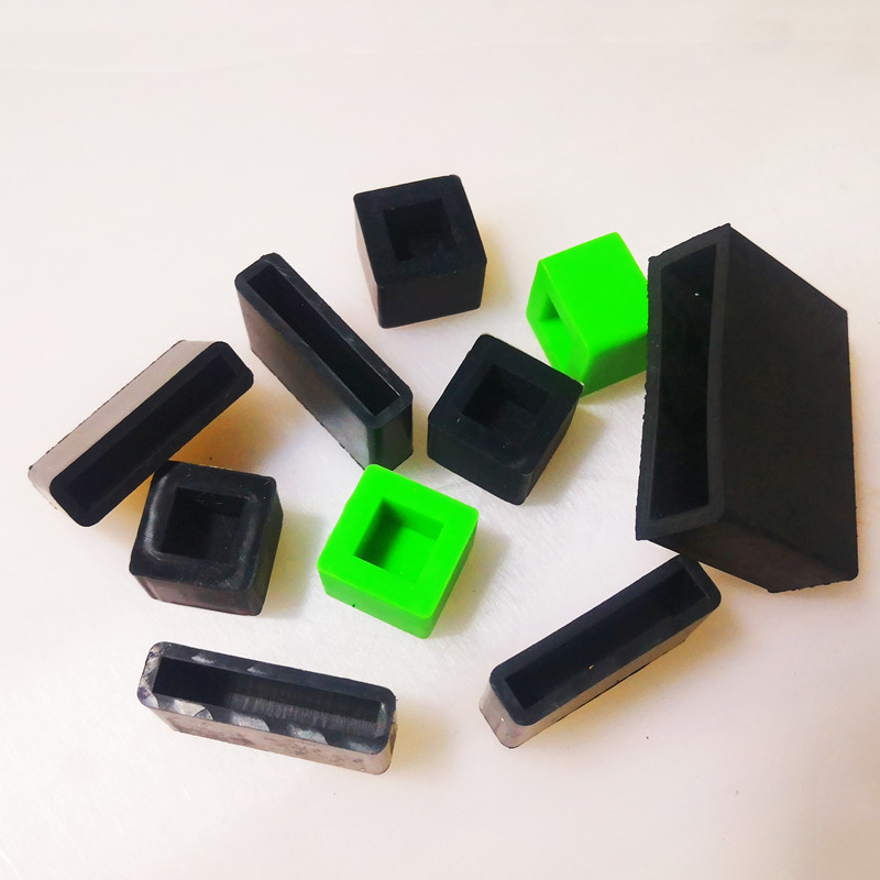 现货供应橡胶脚套  丁晴橡胶桌椅套 防滑桌椅脚垫 不锈钢椅子脚套