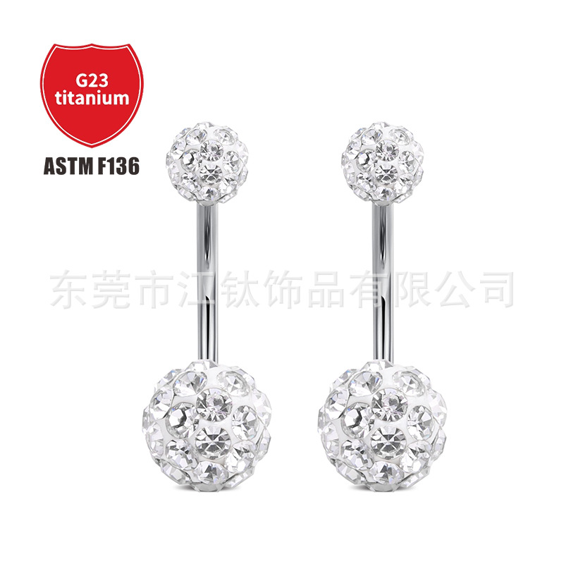 Pointed titanium steel lip stud product view
