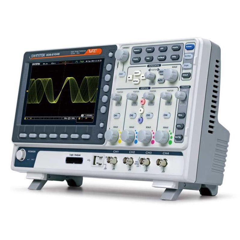 固纬MSO2074E/EA 70MHz/4CH模拟+16CH数字通道混合信号示波器