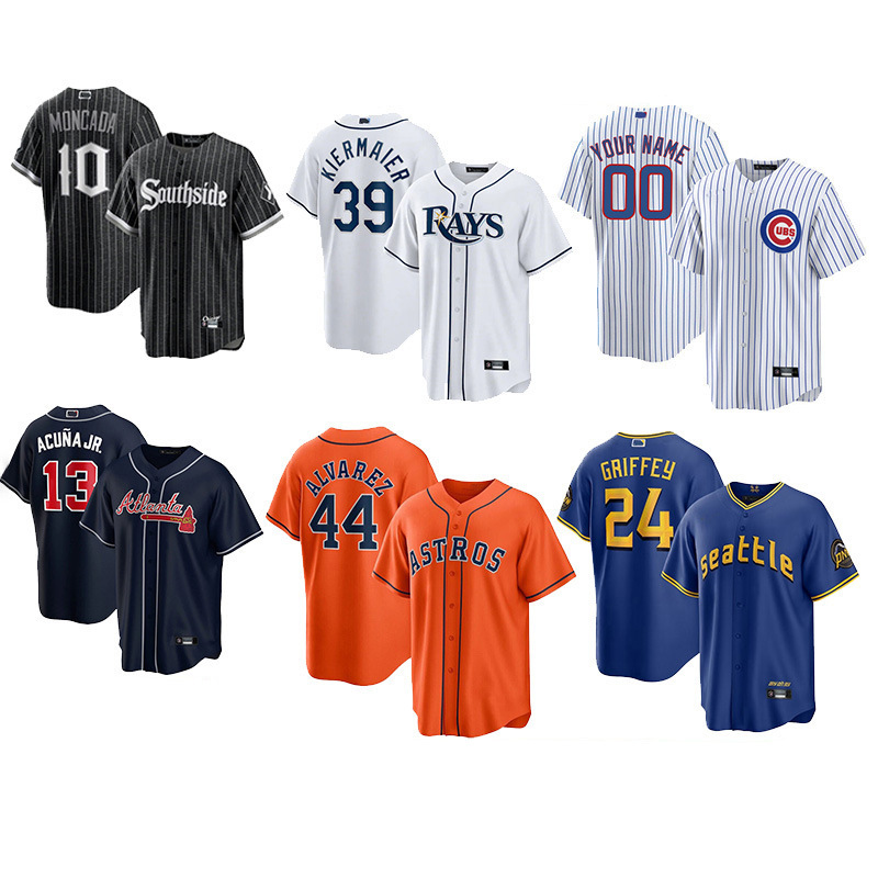 Custom Short-Sleeve Baseball Jerseys for Men and Women, Sports Uniforms, Professional Softball Jerseys, Embroidered Trendy Brand Warm-Up Wear, Digital Printing