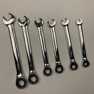 Ratchet Wrench Ratchet Dual-purpose Wrench Open-ended Spanner Fast 10-19MM