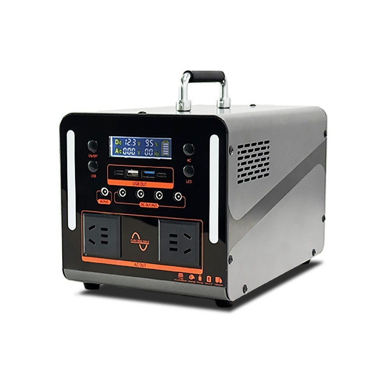 跨境热销 便携户外移动电源600WH600W+100W太阳能折叠板套装|undefined