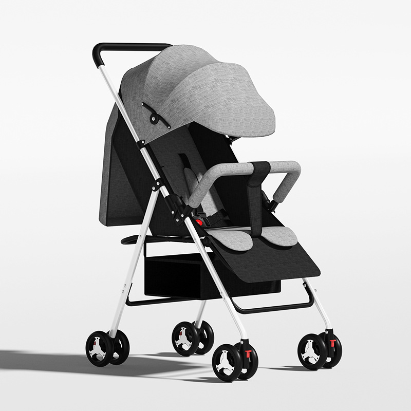 손을 접고 앉거나 누울 수 있음 - 회색