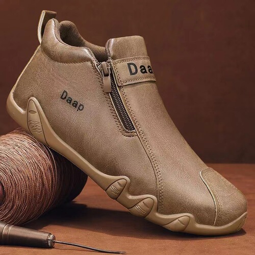 2024 New Korean Style Trendy Summer Men's Shoes Thick Sole Men's White Shoes Breathable Versatile Height Increasing Sports Casual Shoes