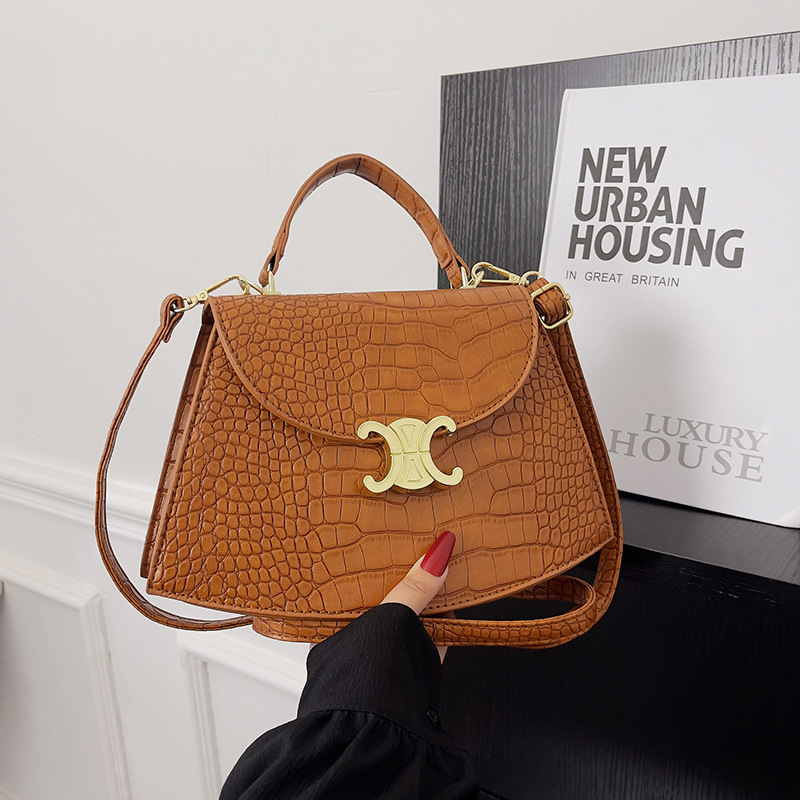 Bags de comercio exterior nuevo estilo bolso de piel de serpiente color caramelo femenino exportación de comercio exterior bolso de mensajero de un solo hombro bolso transfronterizo