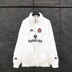 パリb家2025春秋タイプサッカーシリーズ10号二重立襟突撃服コート男女タイプ一枚