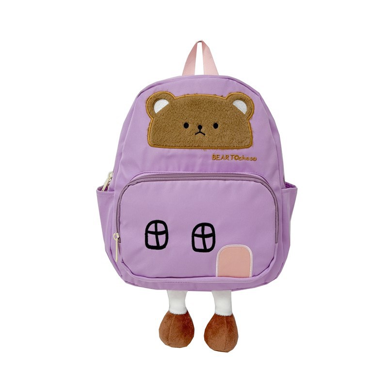 Kindergarten Baby mochila de dibujos animados lindos osos niños y niñas mochila de casa pequeña 2025 nueva mochila para niños
