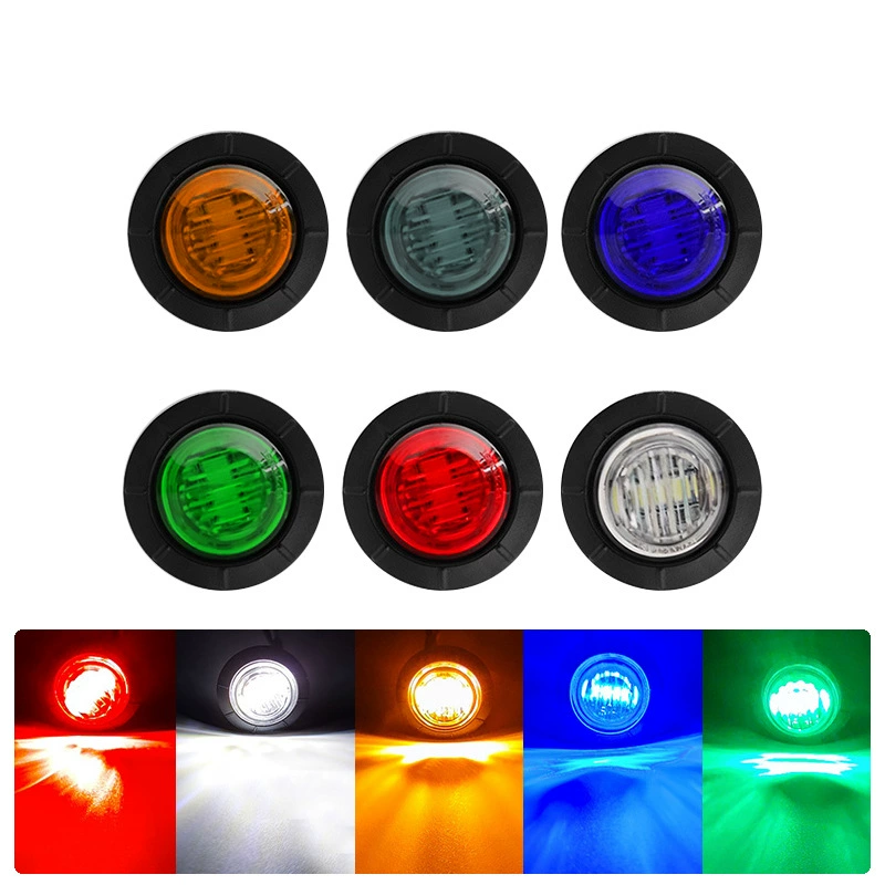 Трансграничный резиновый 3LED круглый широкоформатный поворотный индикатор стоп-индикатор сигнализм боковой лампы талия огни ястреб глаз X20